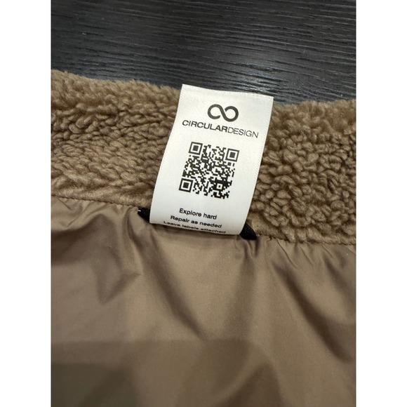 The North Face Womens Thermoball Eco Quilted Puffer Jacket Taupe Brown Small - Picture 6 of 11